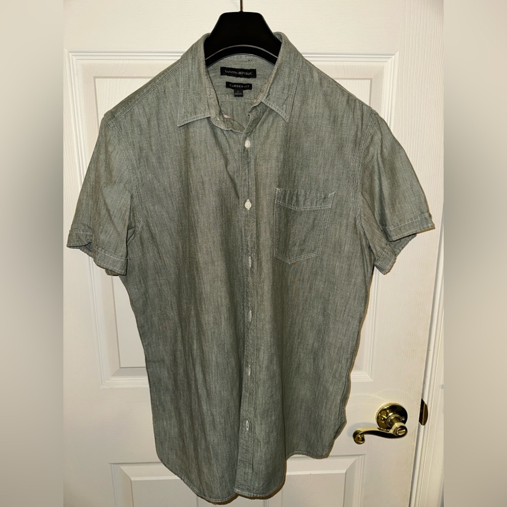 Banana Republic Camden Fit Button Down S/S